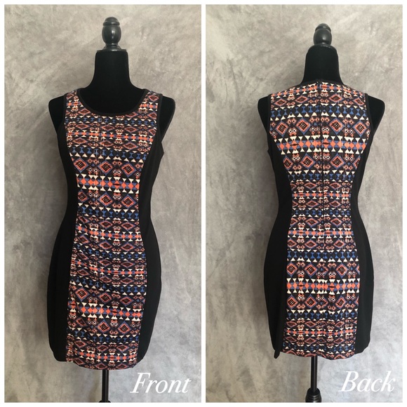 Colorful bodycon dress - Picture 2 of 3